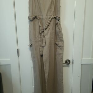 Stylish Tan Jumpsuit